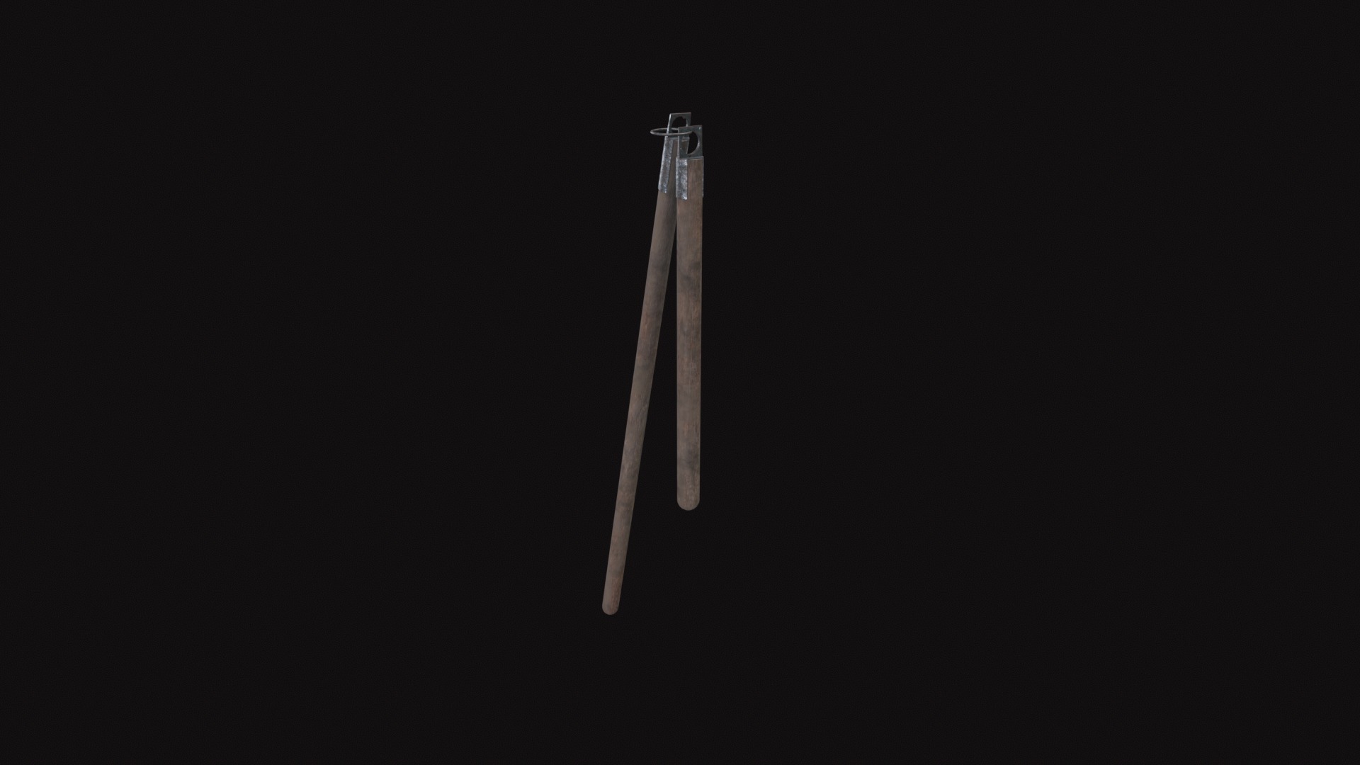 Medieval Flail V01 Low-poly 3D model_6