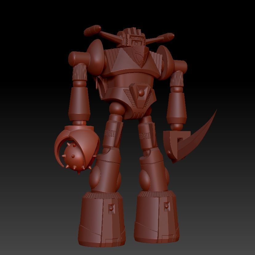 Barattack 3D print model_18