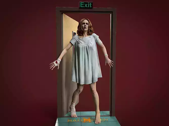 Halloween 2 Laurie Strode  3D print model