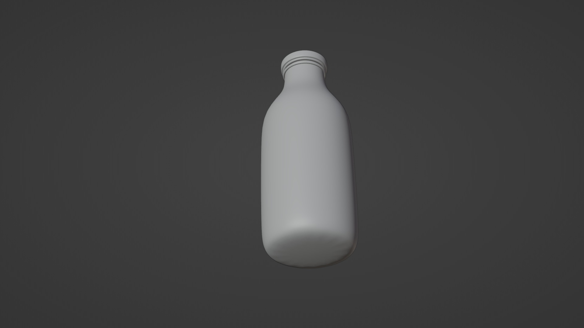 3D Bottle Milk With Rig 3D model_8
