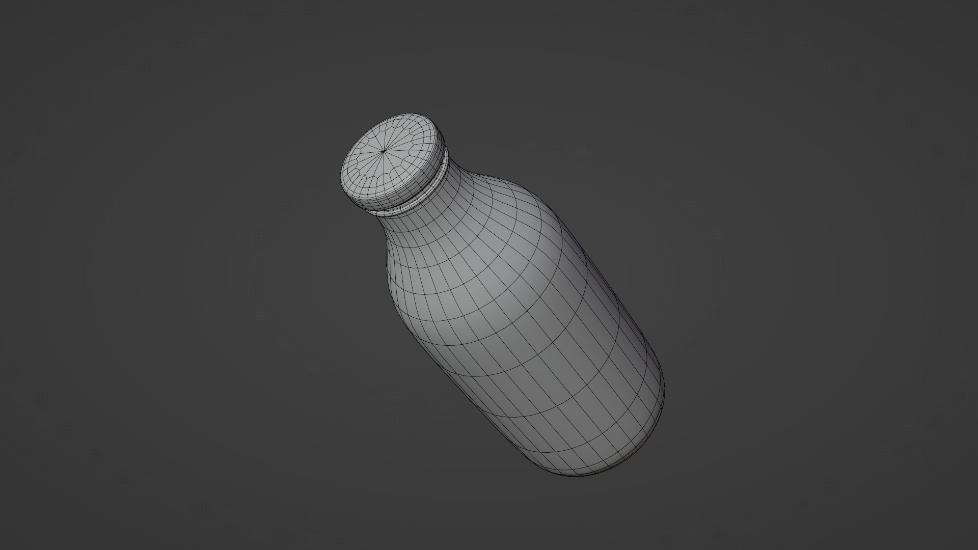 3D Bottle Milk With Rig 3D model_14