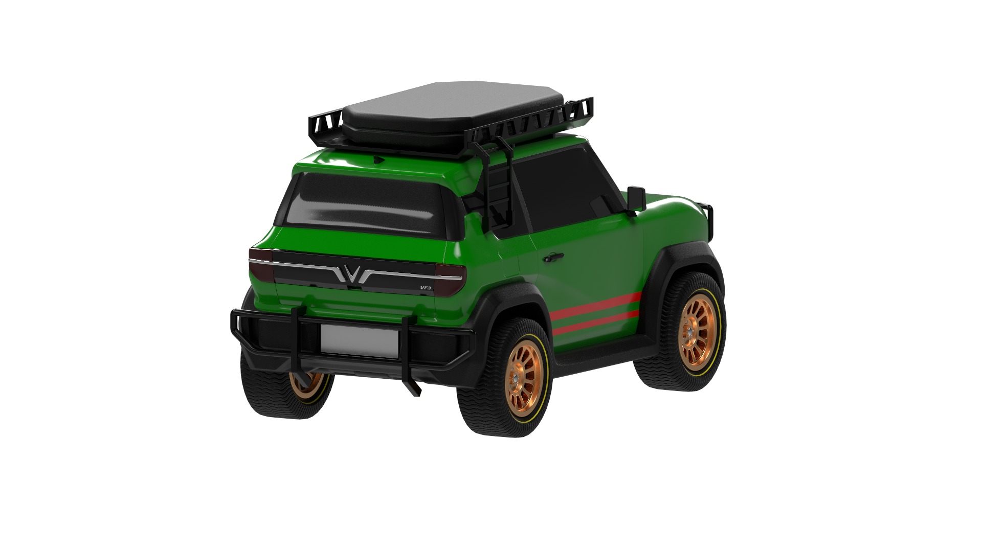 Car Vinfat vf3 3D model_11