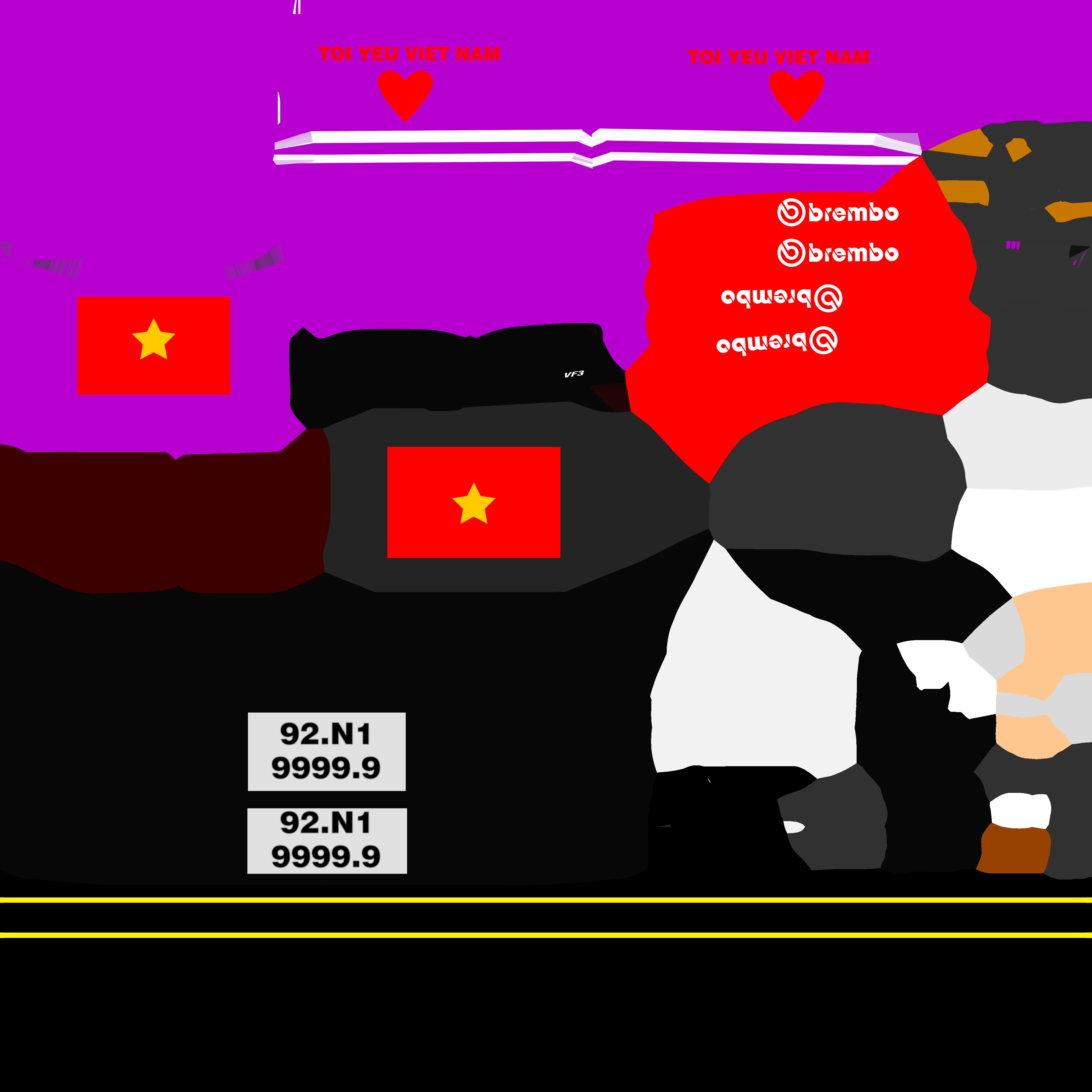 Car Vinfat vf3 3D model_19