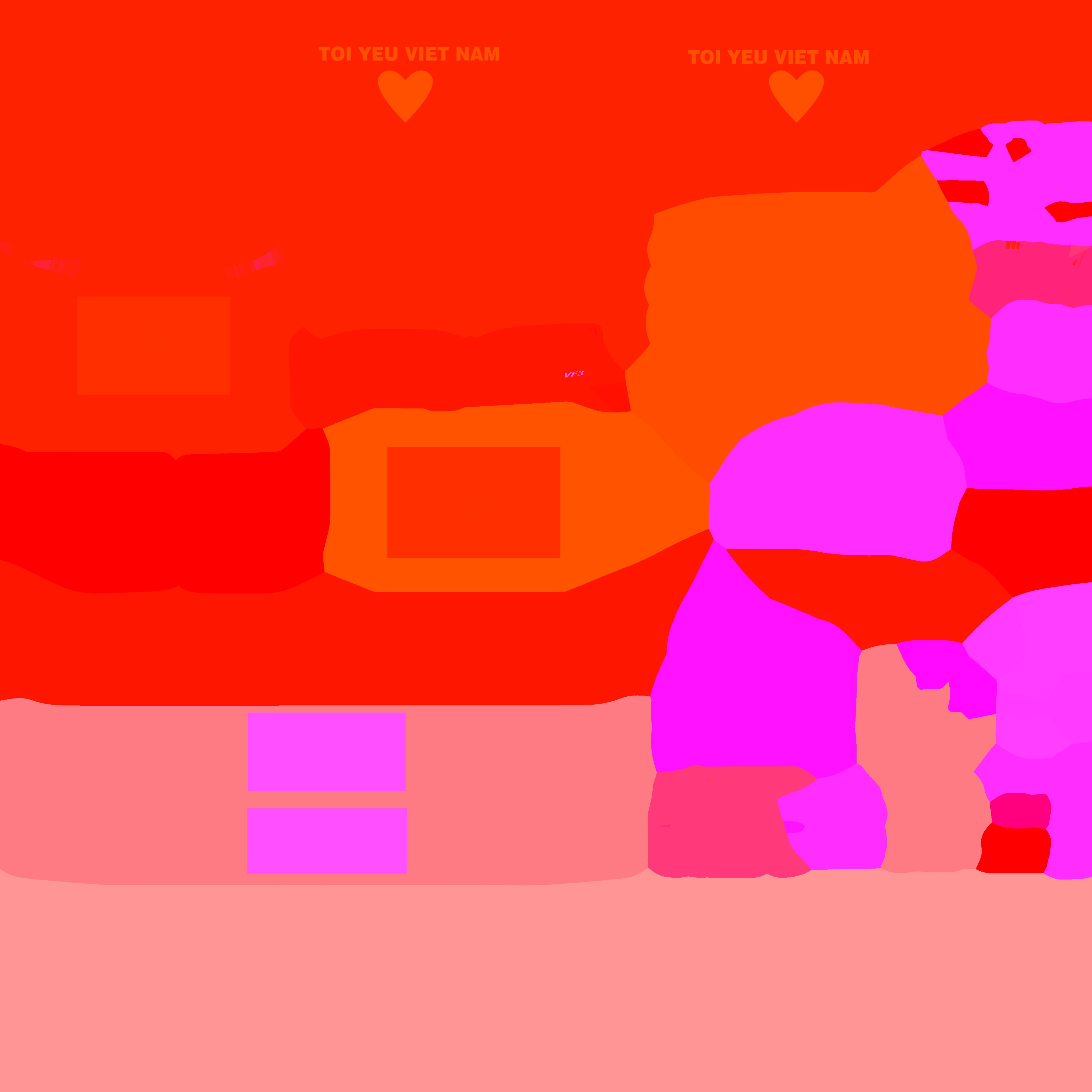 Car Vinfat vf3 3D model_20