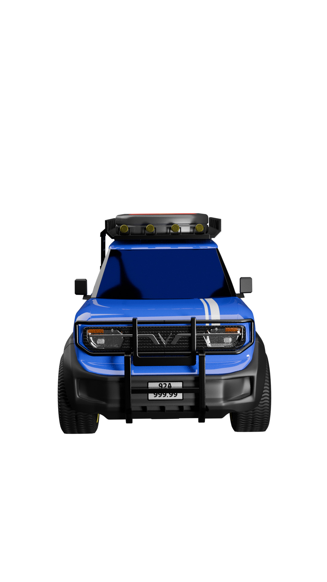 Car Vinfat vf3 3D model_1