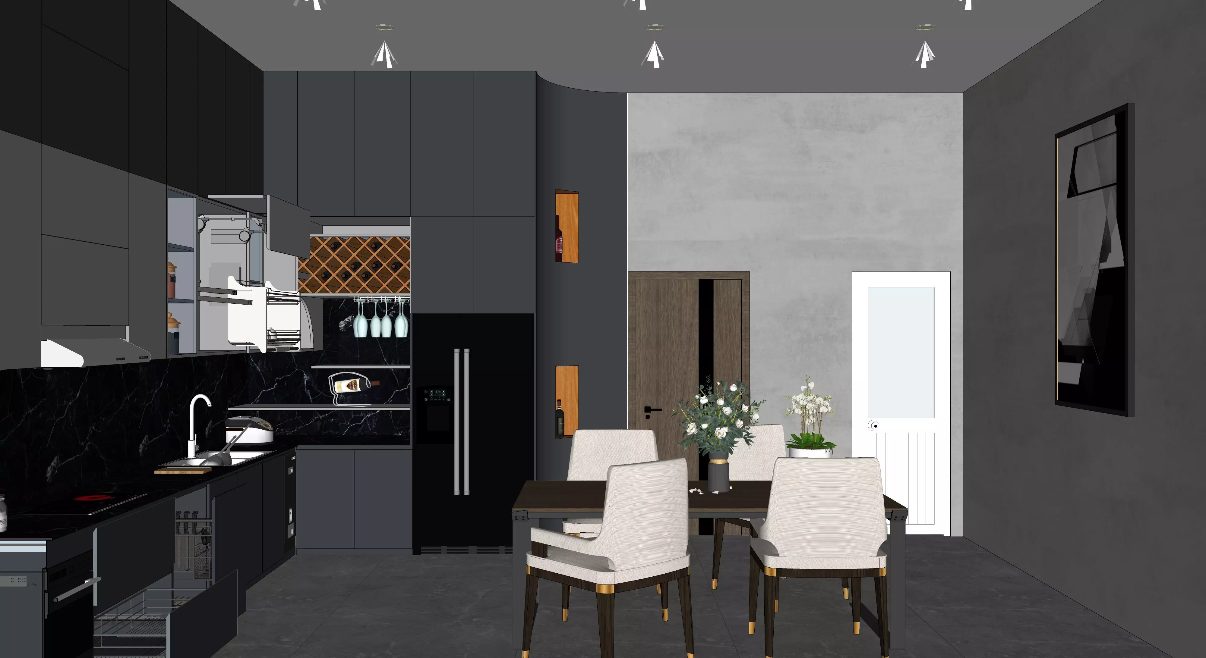 FILE 3D DESIGN OF KITCHEN 3D model