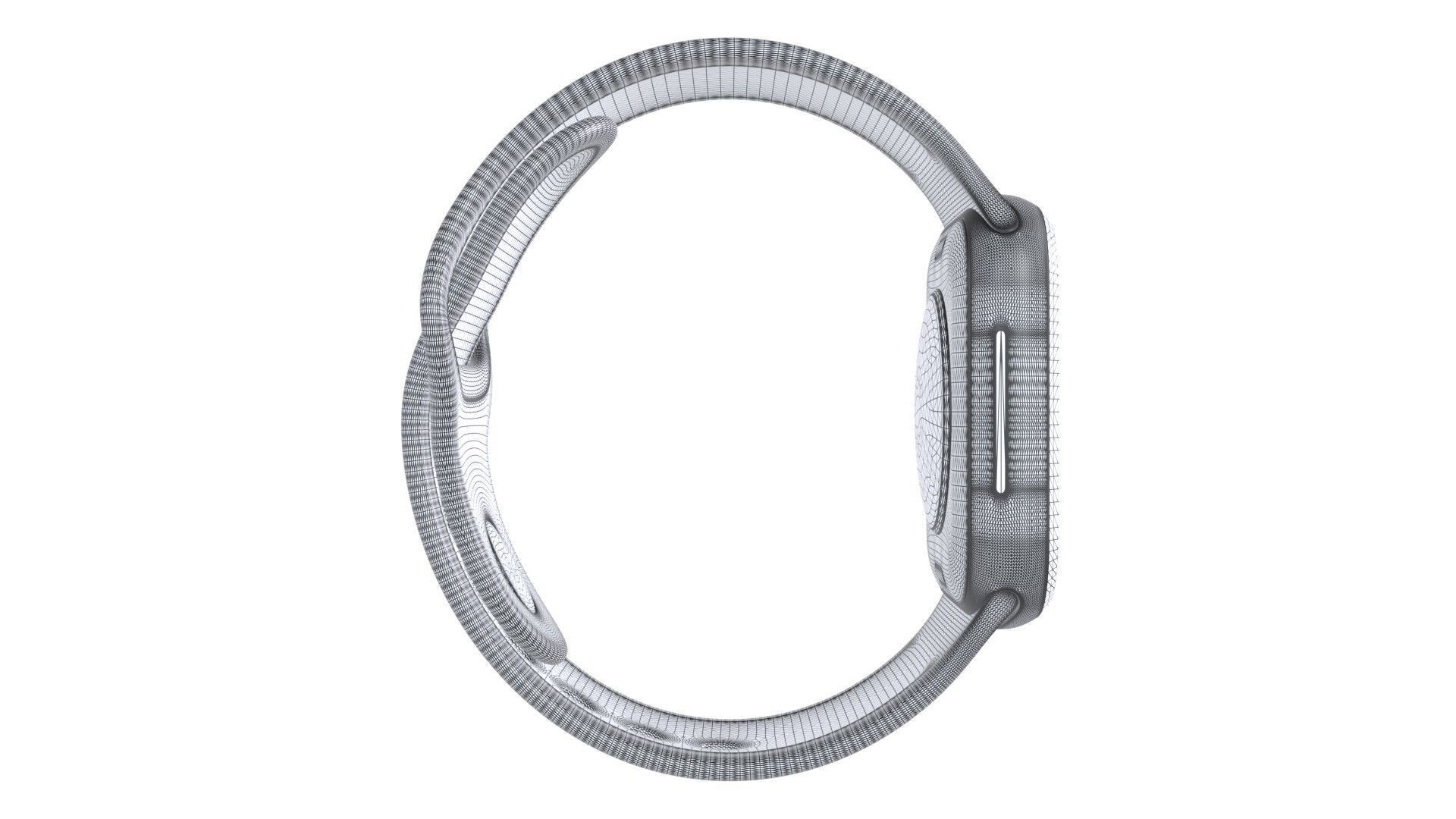 Apple Watch 7 Series - Midnight Sport Band 3ds Max 3D model_9