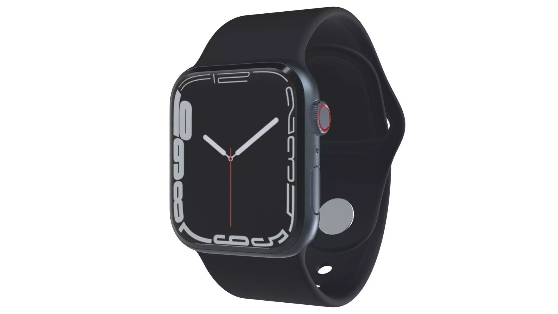 Apple Watch 7 Series - Midnight Sport Band 3ds Max 3D model_0