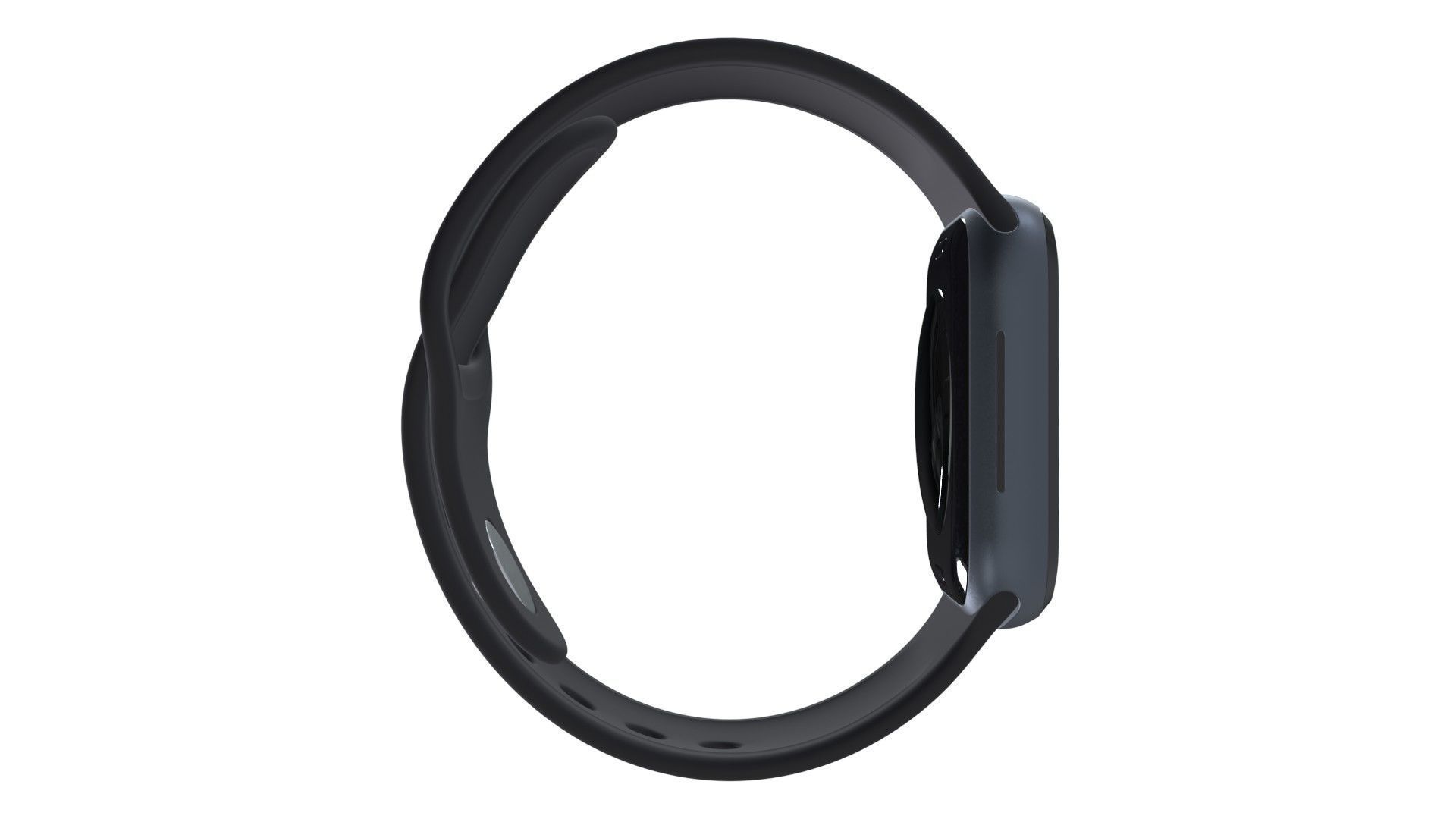 Apple Watch 7 Series - Midnight Sport Band 3ds Max 3D model_4