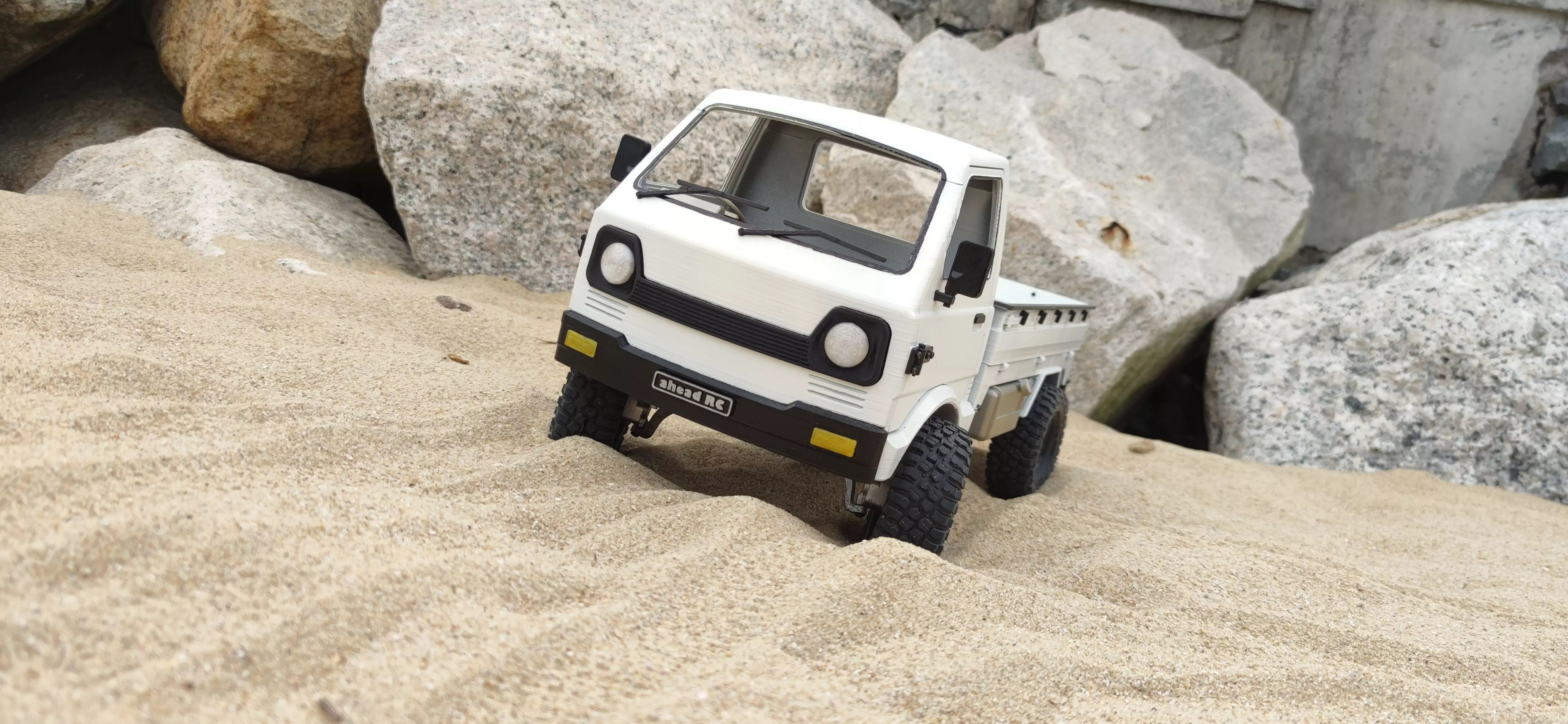 Crawler Kei Cab - 1-10 RC body 3D print model
