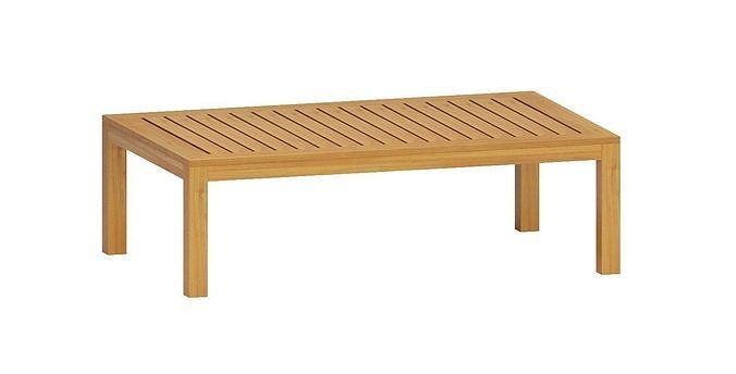 Kingsley bate accent coffee table 3D model