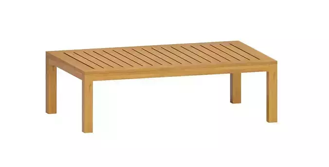 Kingsley bate accent coffee table 3D model