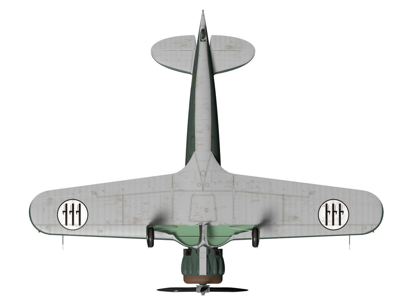 macchi mc200 saetta 3D model_14