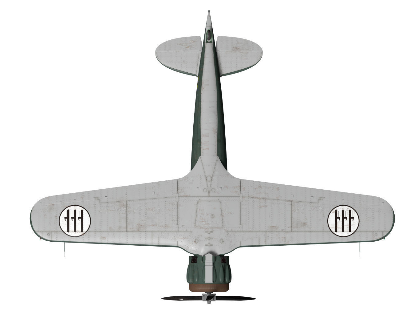 macchi mc200 saetta 3D model_13