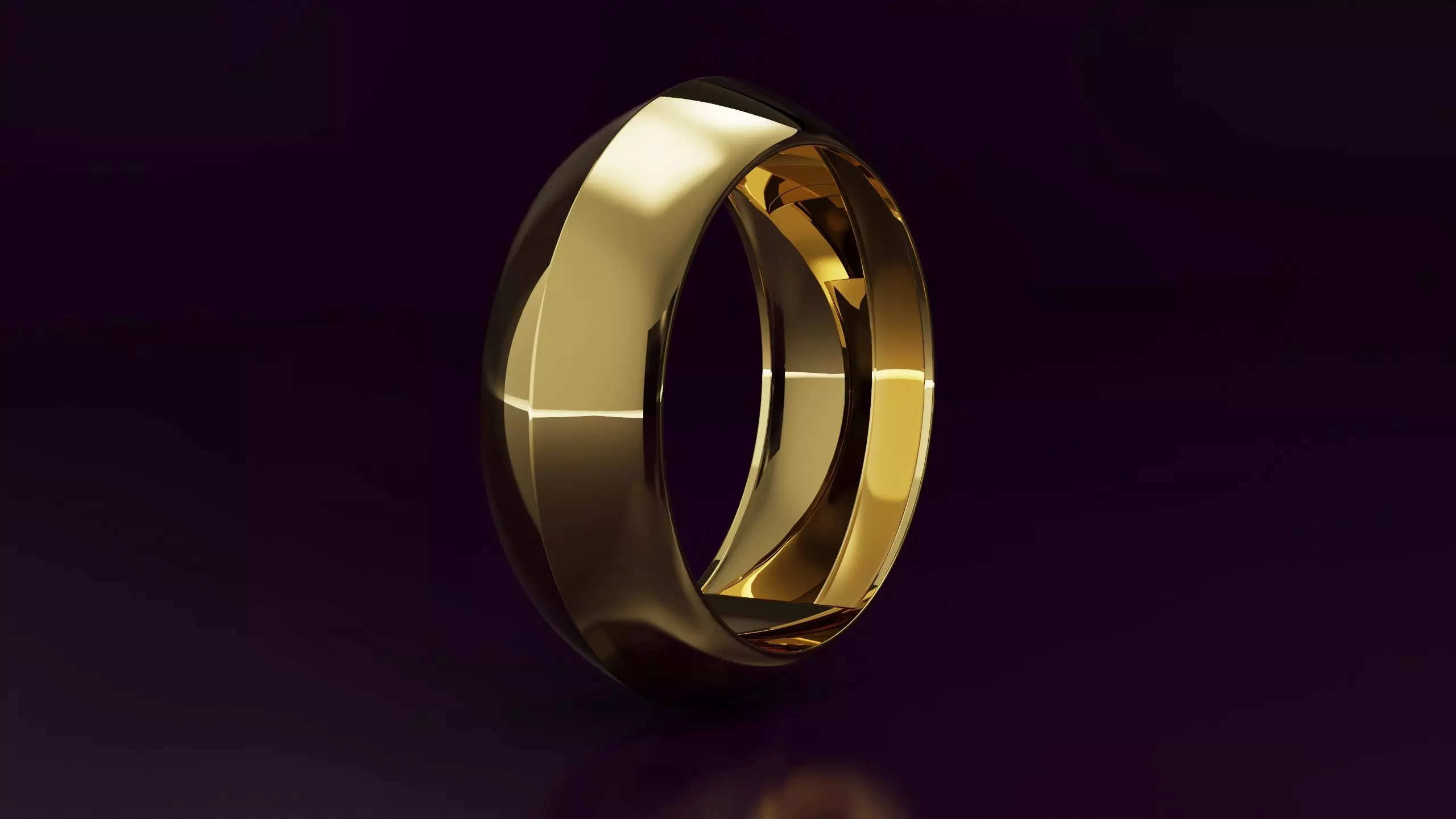 plain ring N02 Free 3D print model