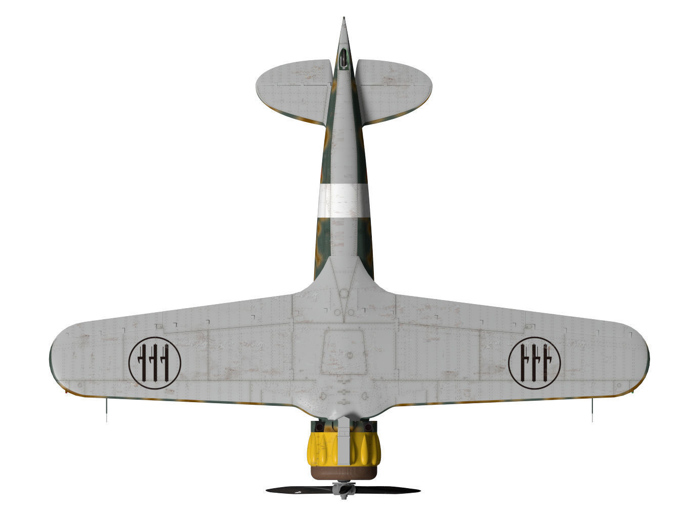 macchi mc200 saetta 3D model_13