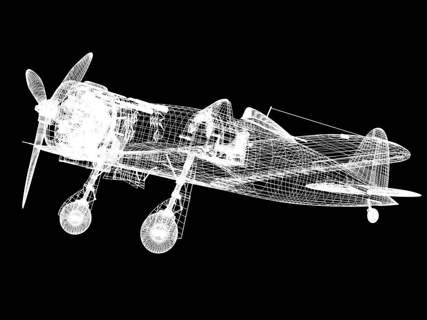 macchi mc200 saetta 3D model_16