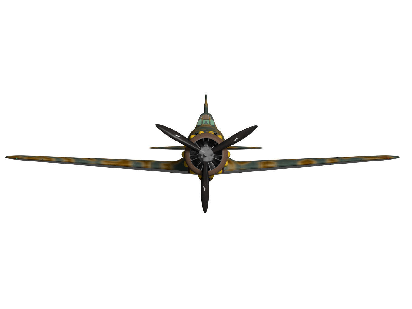 macchi mc200 saetta 3D model_10