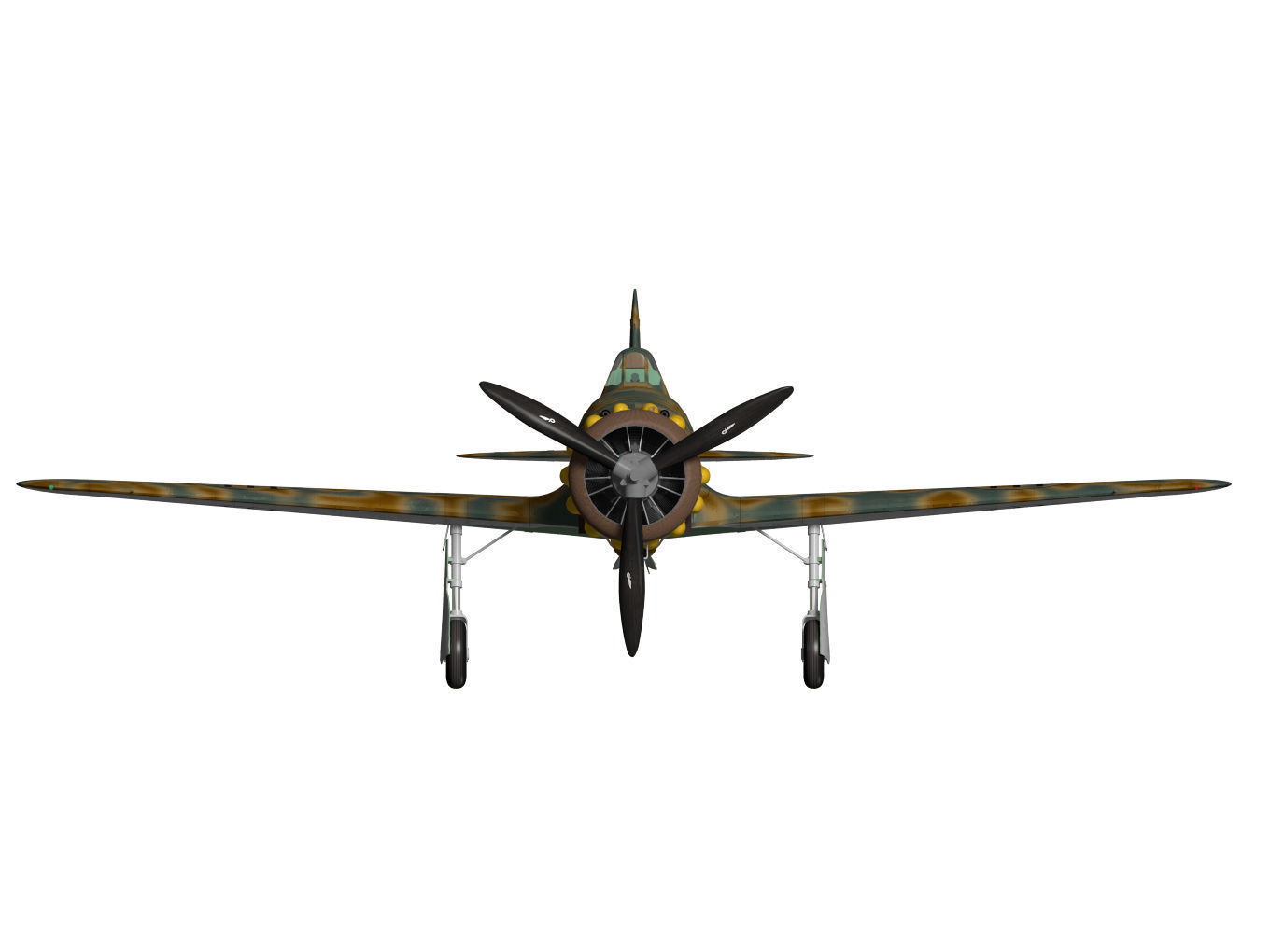 macchi mc200 saetta 3D model_11