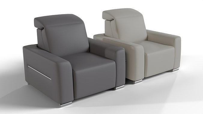 Sorento II Reclining Chair 3D model