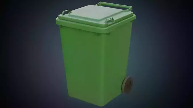 Wheeled Bin 1B