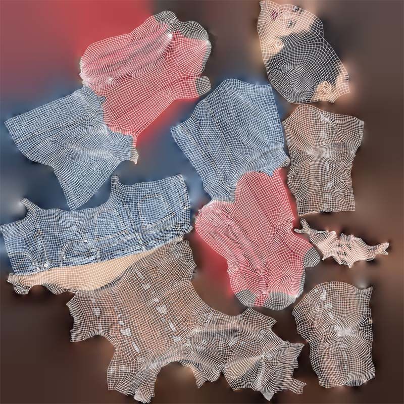 Asian Woman Wearing Red Boots 009 Low-poly 3D model_14