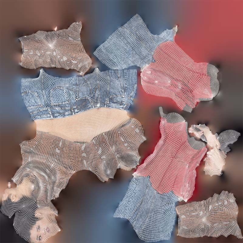 Asian Woman Wearing Red Boots 028 Low-poly 3D model_14