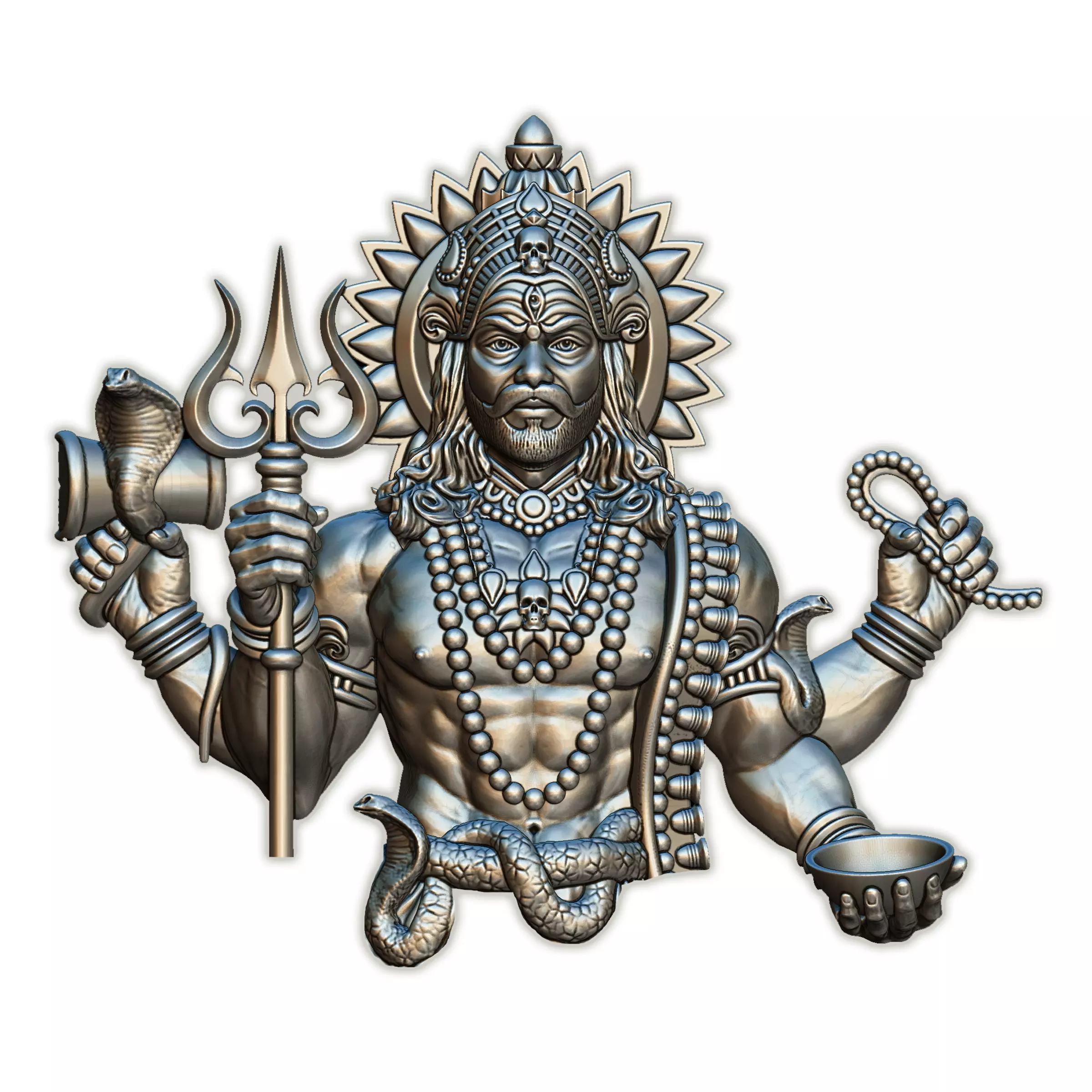 Bhairav 3D print model