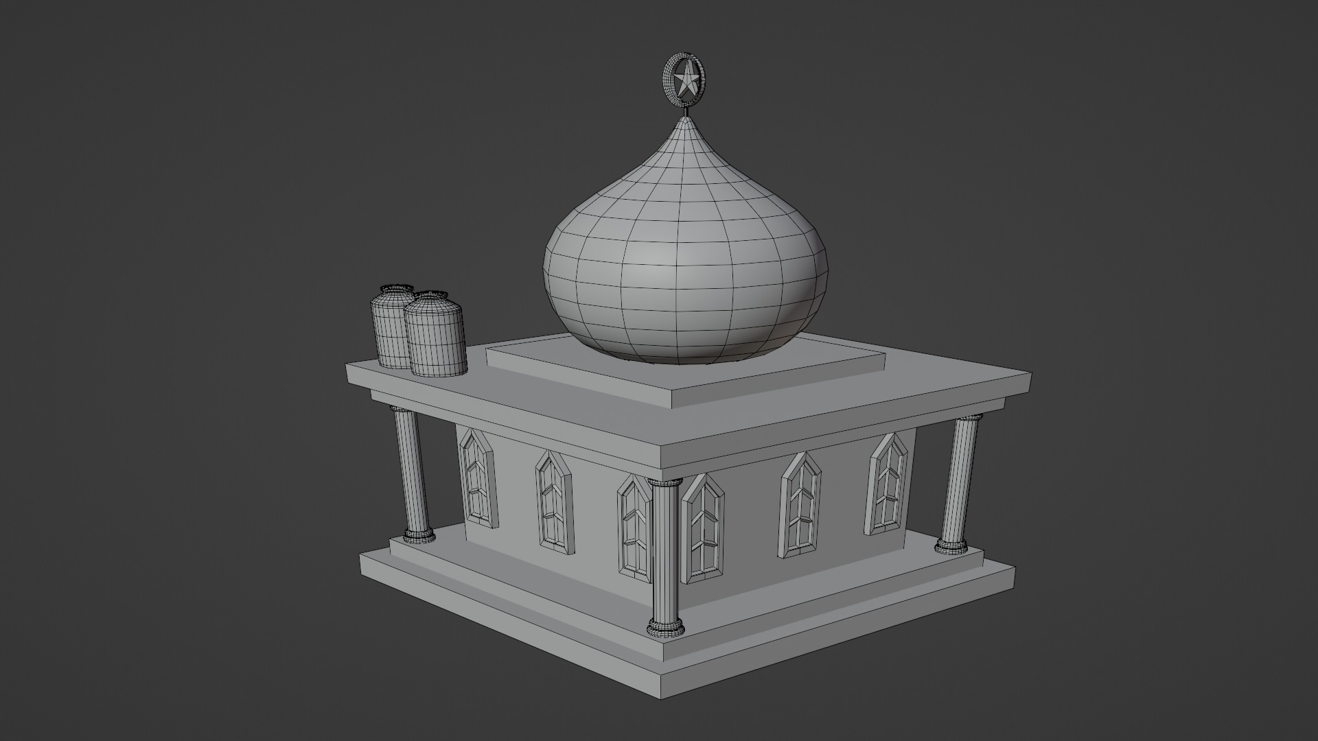 3D House 3 With Rig 3D model_12