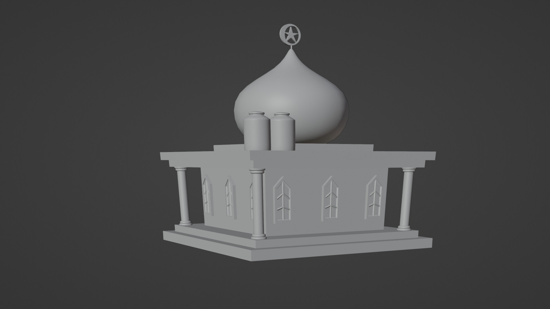 3D House 3 With Rig 3D model_13