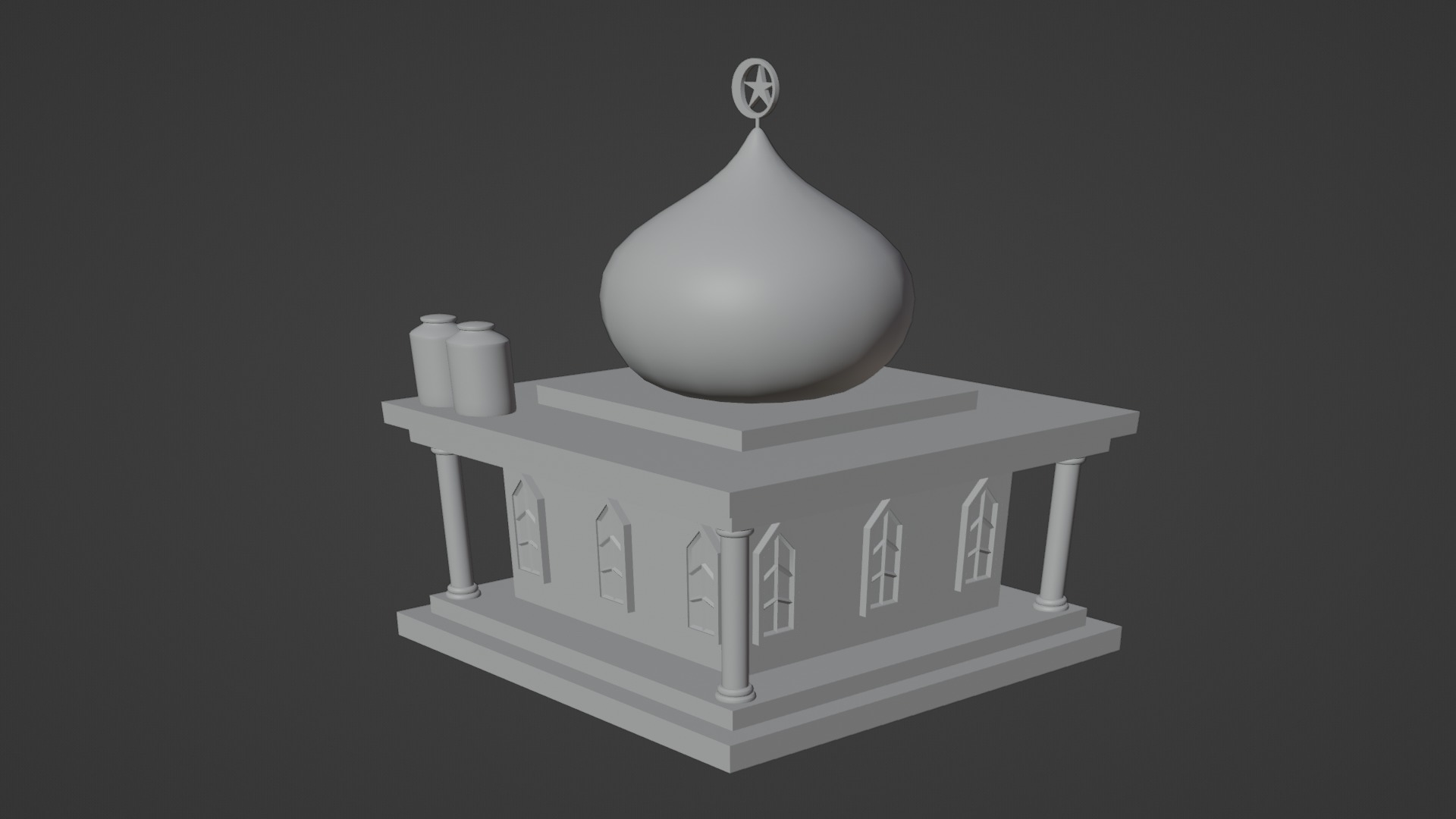 3D House 3 With Rig 3D model_9