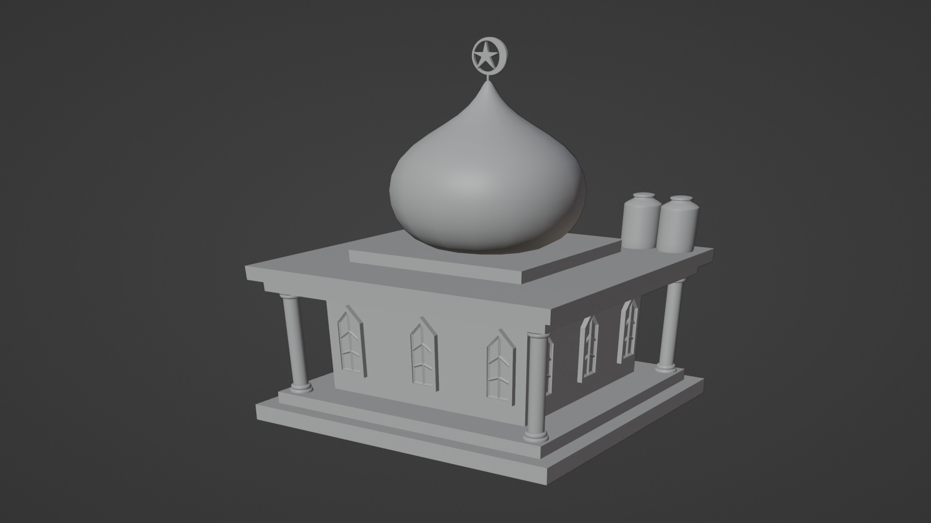 3D House 3 With Rig 3D model_10