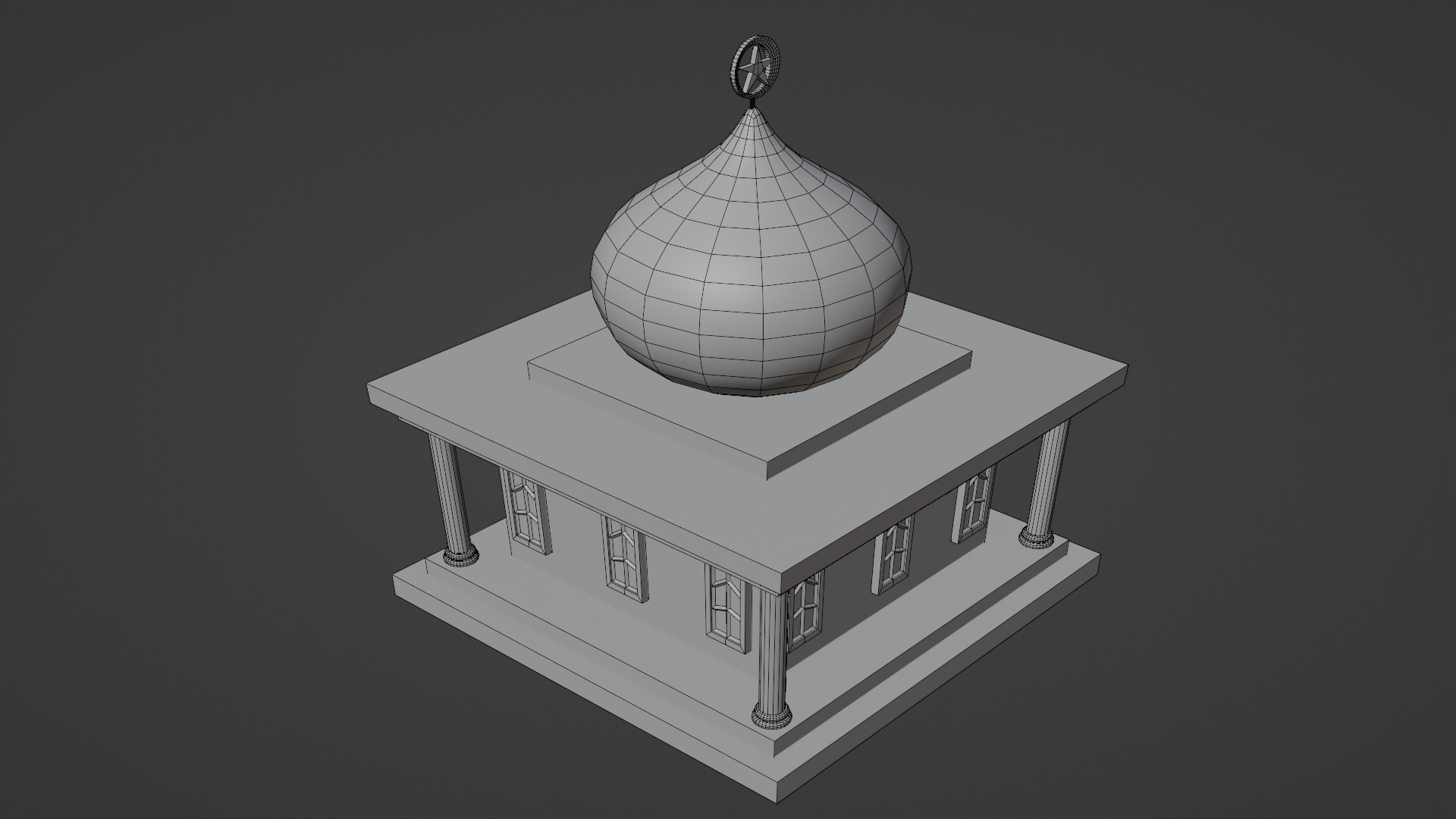 3D House 3 With Rig 3D model_14
