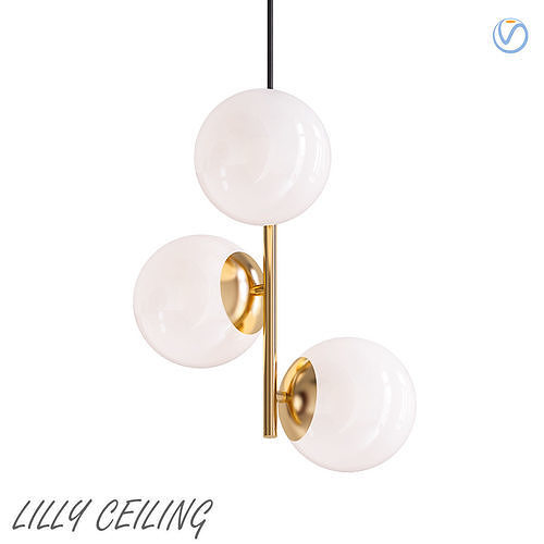LILLY CEILING PENDANT 3D model