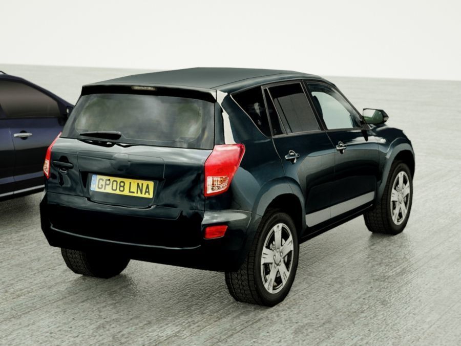 15 Low Poly SUVs Low-poly 3D model_18