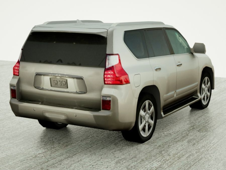 15 Low Poly SUVs Low-poly 3D model_31