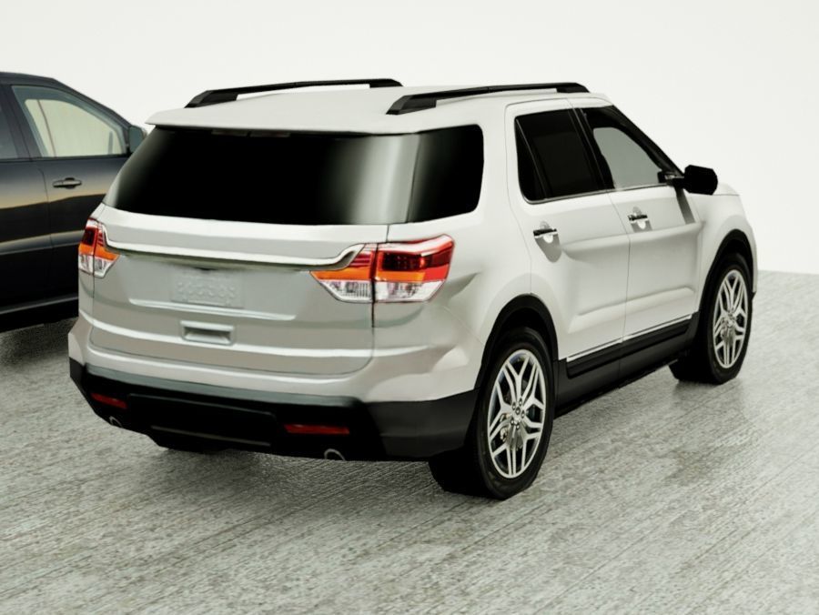 15 Low Poly SUVs Low-poly 3D model_27