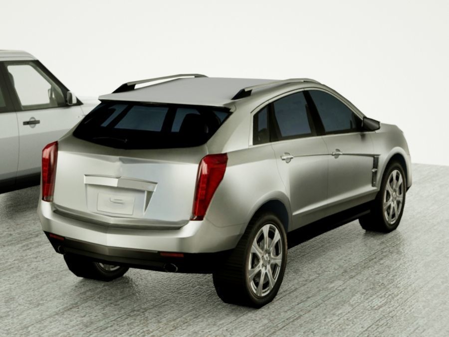 15 Low Poly SUVs Low-poly 3D model_23