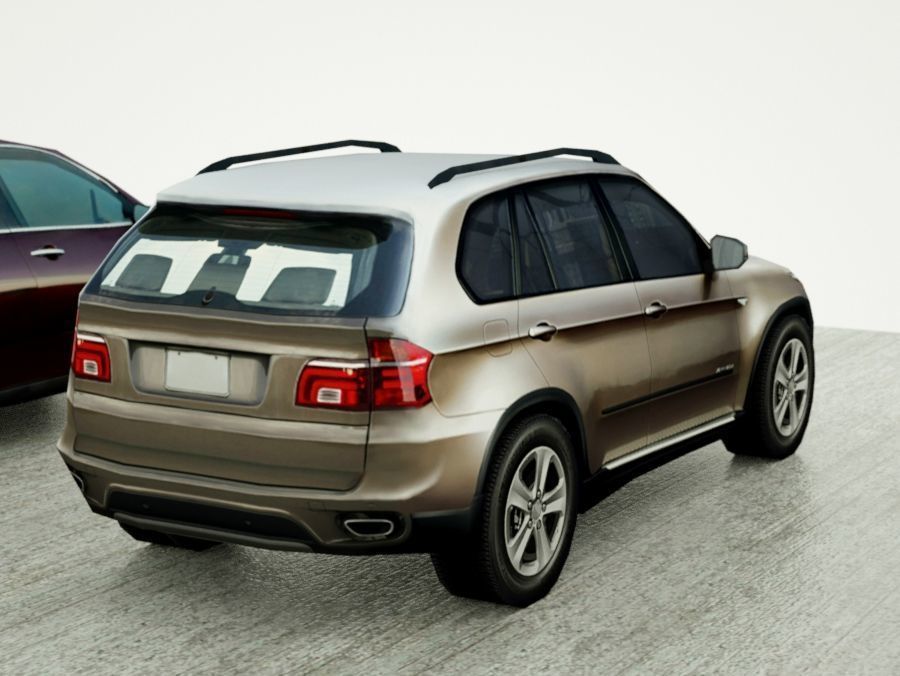 15 Low Poly SUVs Low-poly 3D model_25