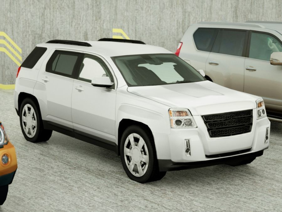 15 Low Poly SUVs Low-poly 3D model_15