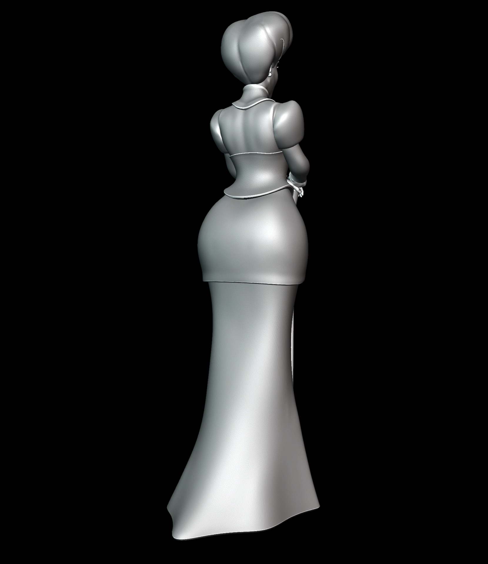 Lady Tremaine - Cinderella 3D print model_10