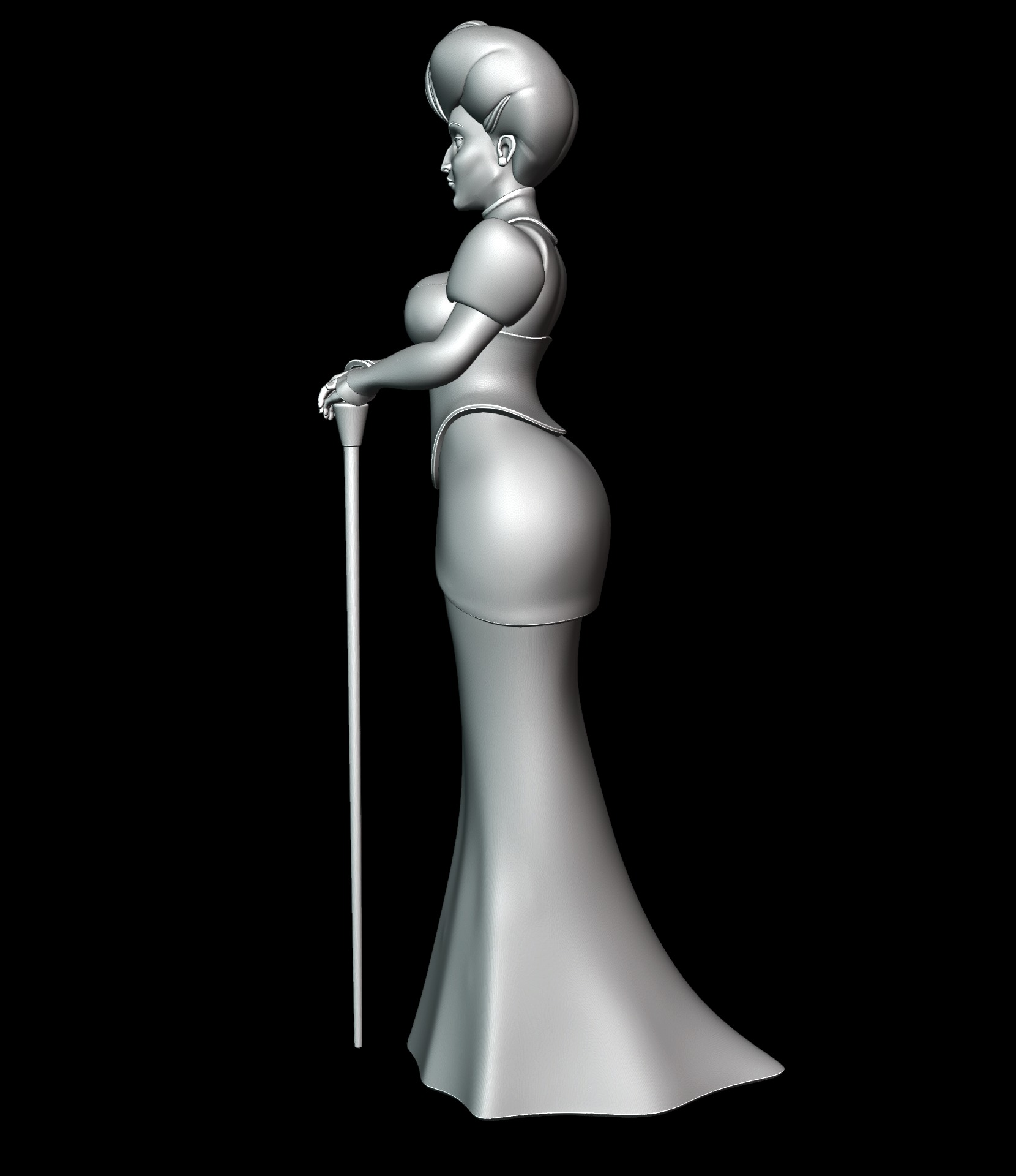 Lady Tremaine - Cinderella 3D print model_11