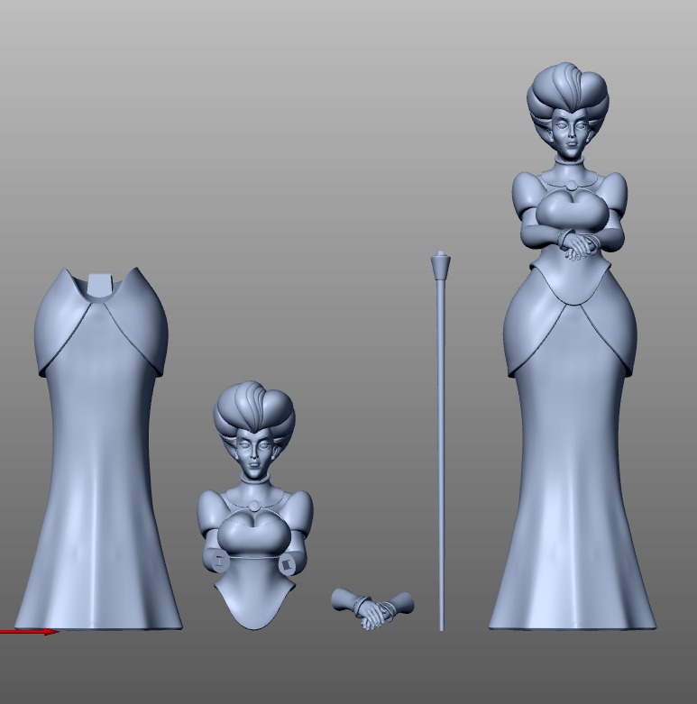 Lady Tremaine - Cinderella 3D print model_2
