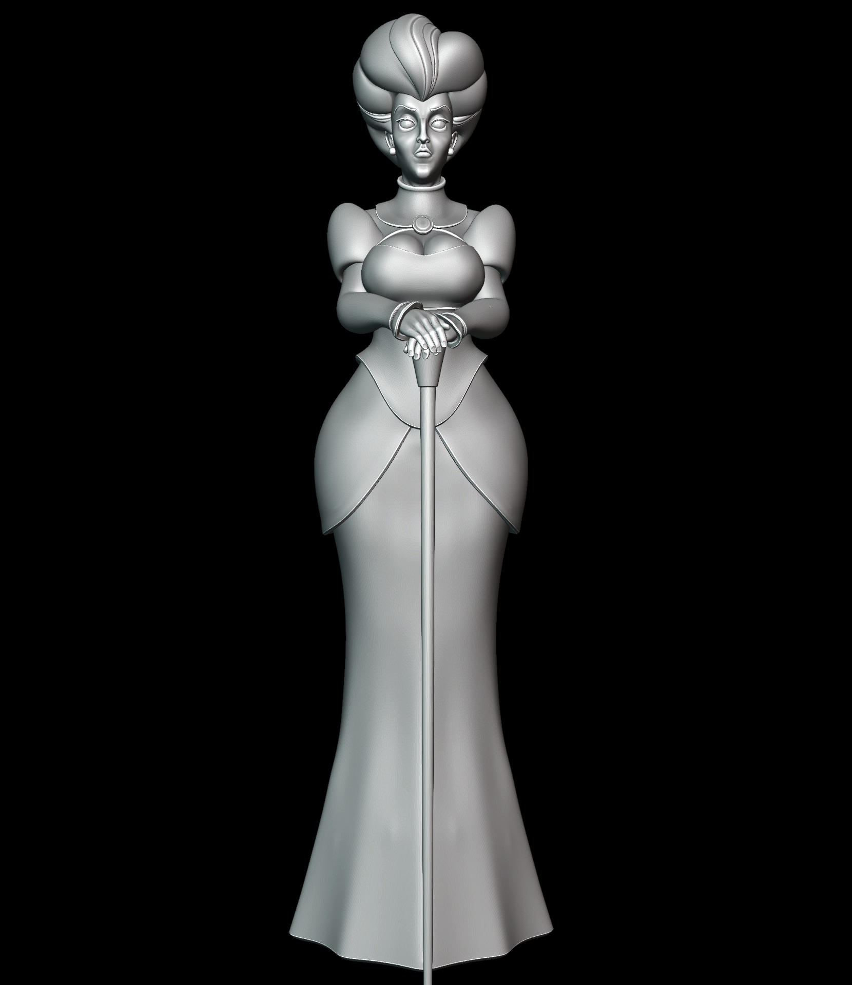 Lady Tremaine - Cinderella 3D print model_8