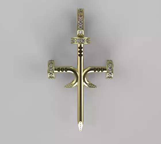 Cross pendant