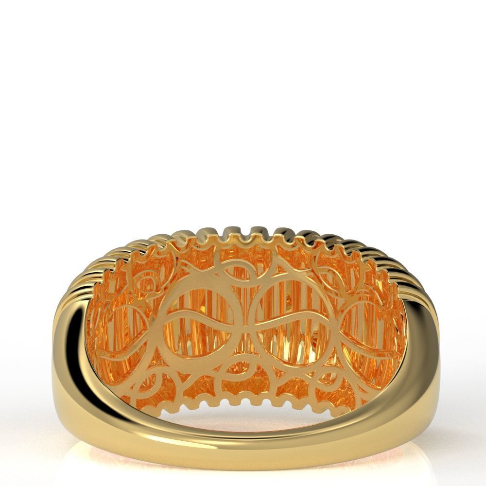 Dome ring 3D print model_28