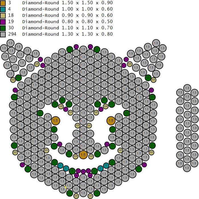 Custom Smiling Face with Horns - Angry Face Emoji Pendant 3D print model_20