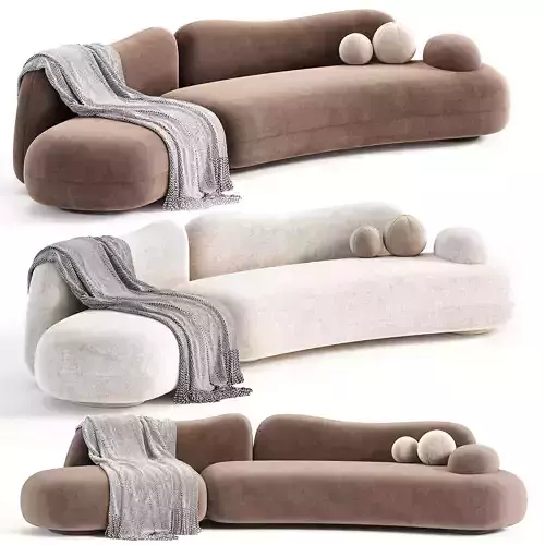 WAVE SOFA 2 MODULES BY EMMA