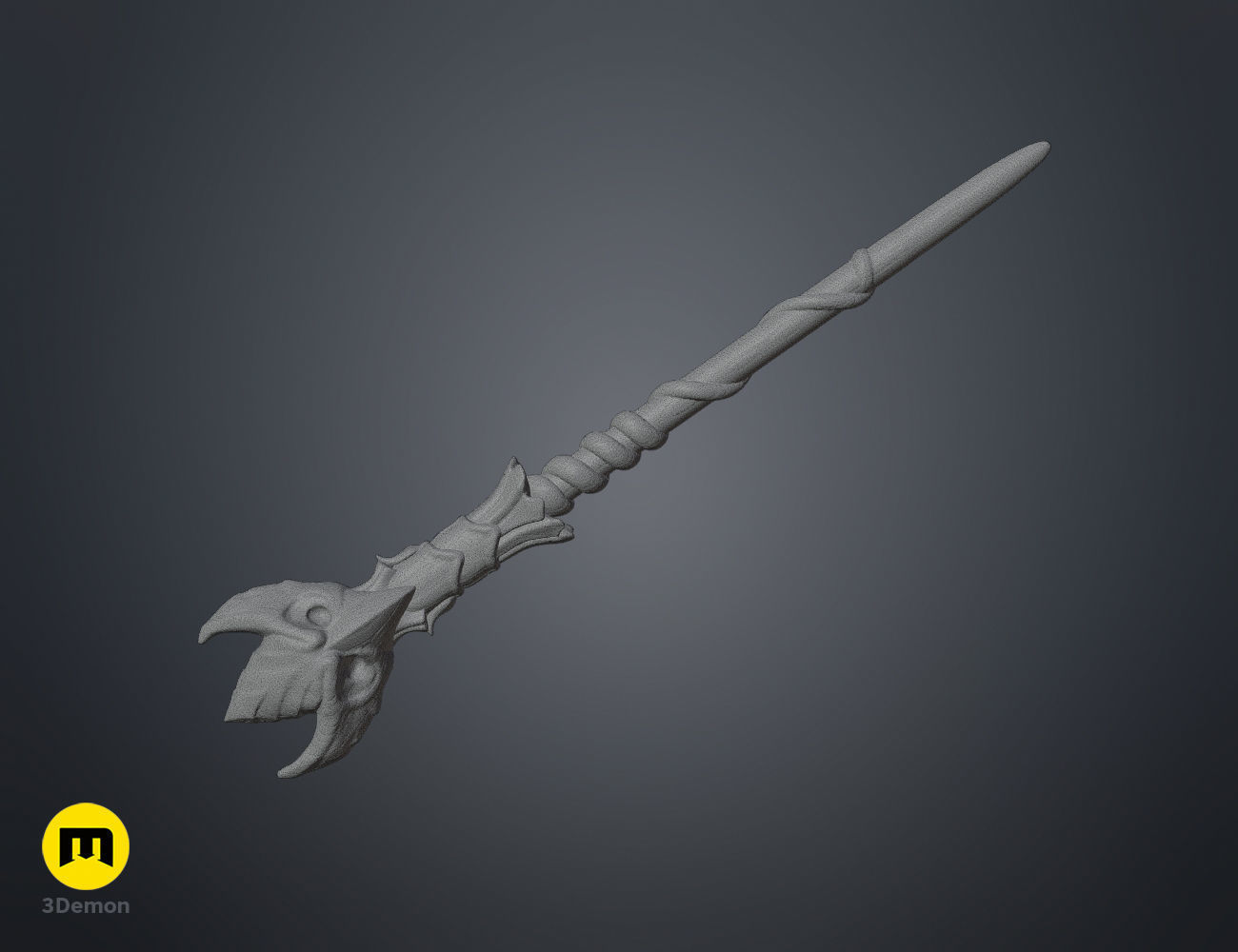 Chadwick Boot wand 3D print model_5