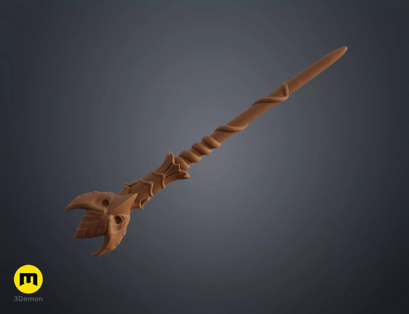 Chadwick Boot wand 3D print model_0